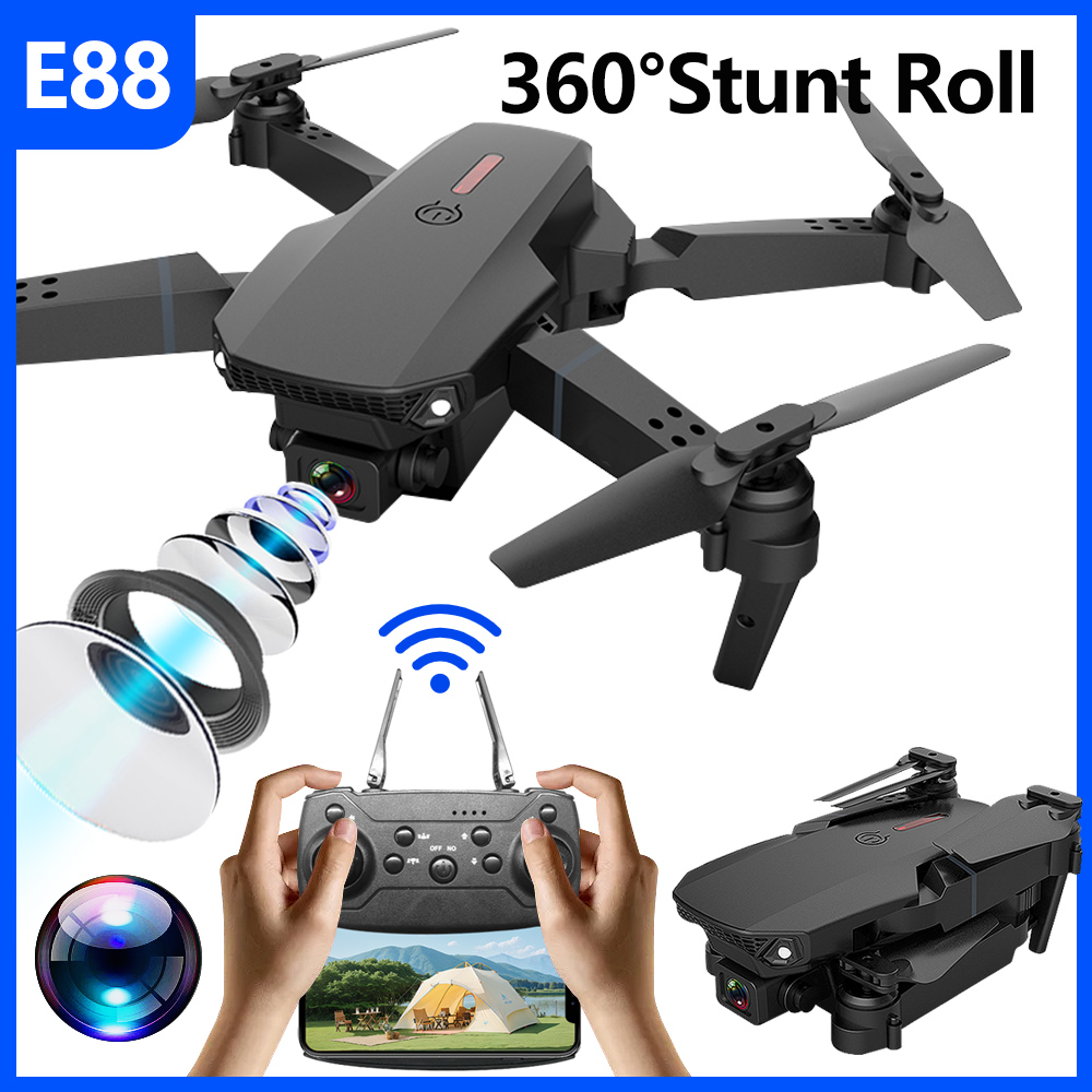 E88 Mini Drone UAV 360-Degree  - đánh giá và giá Eachine Drone E58