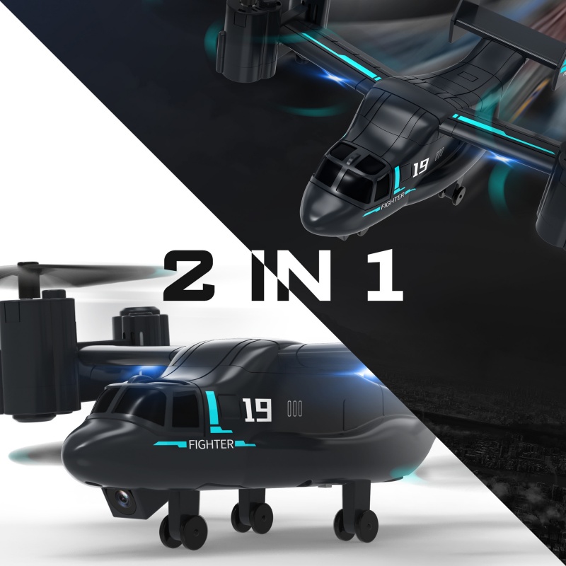 2.4GHz 4.5CH 3D Osprey Vận Chu - đánh giá và giá Jjrc Drone X12