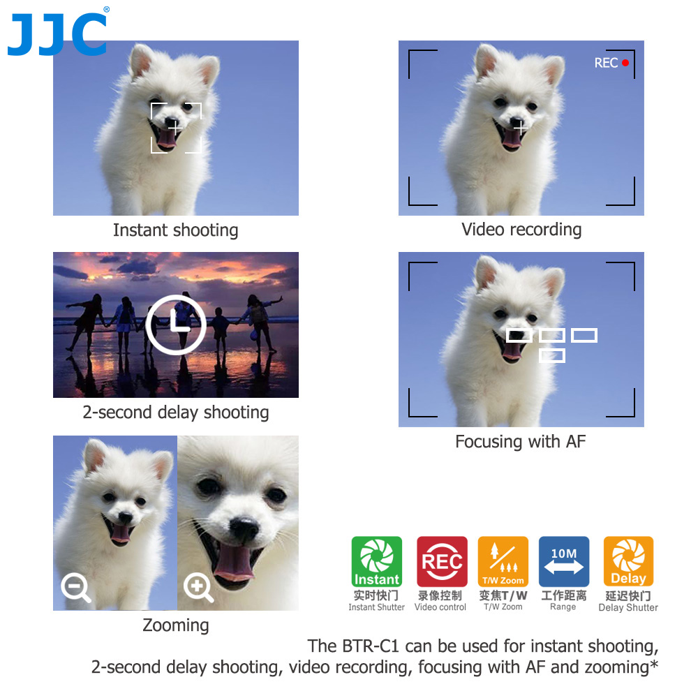 JJC BR-E1 Bluetooth Điều Khiển - đánh giá và giá Canon Camera Eos M50 Mark Ii