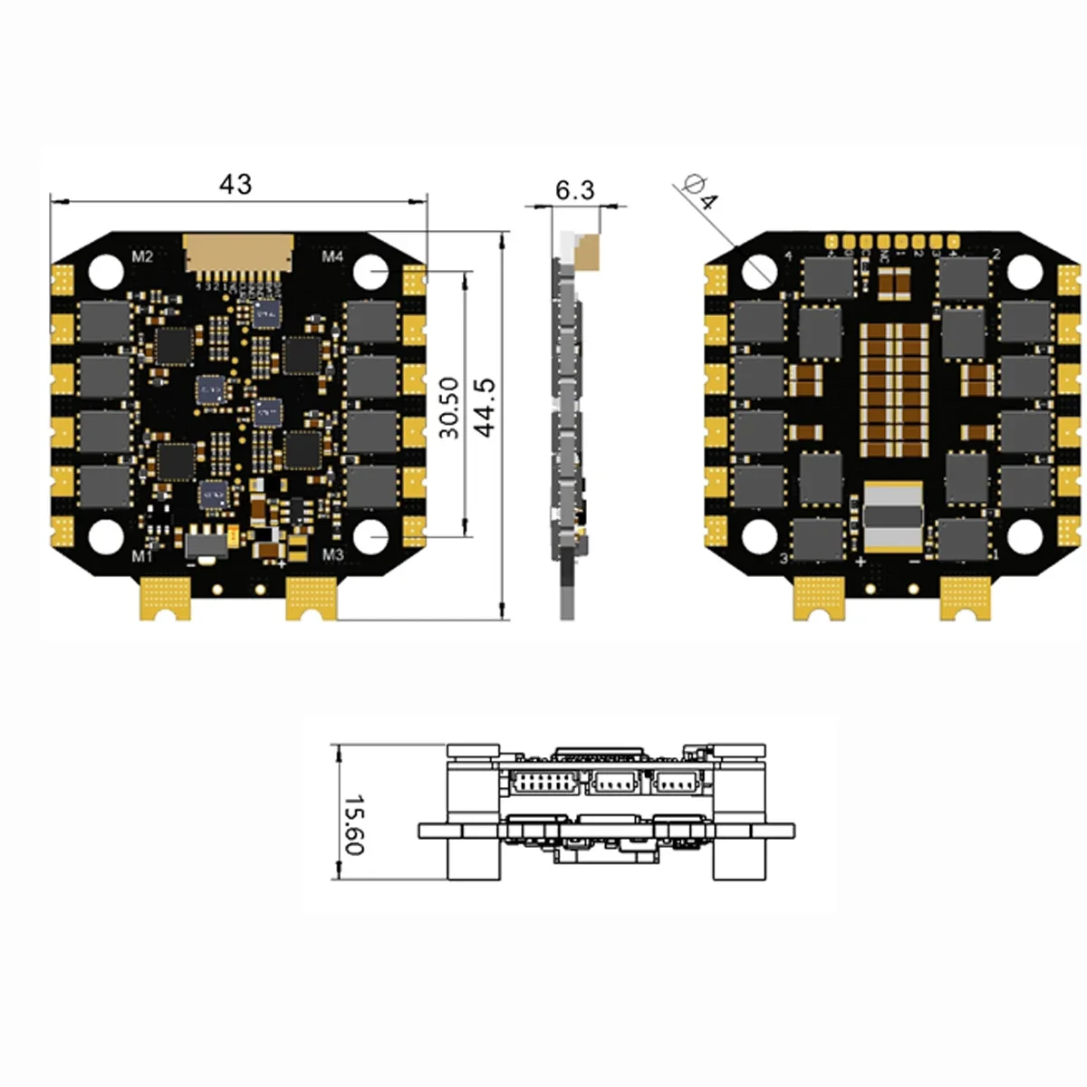 F405 F4 Flight Controller FC 6 - đánh giá và giá Betaflight Fc F4